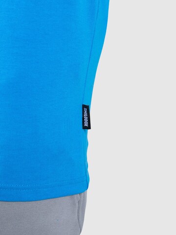 T-Shirt 'Pat' Smilodox en bleu