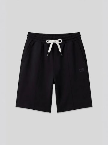 Tommy Life - Regular Calças de desporto em preto: frente