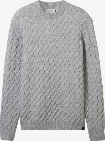 TOM TAILOR Pullover in Grau: predná strana