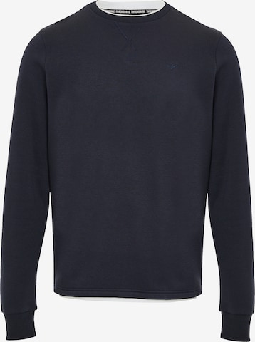 Threadbare Sweatshirt 'Kisele' in Blue: front