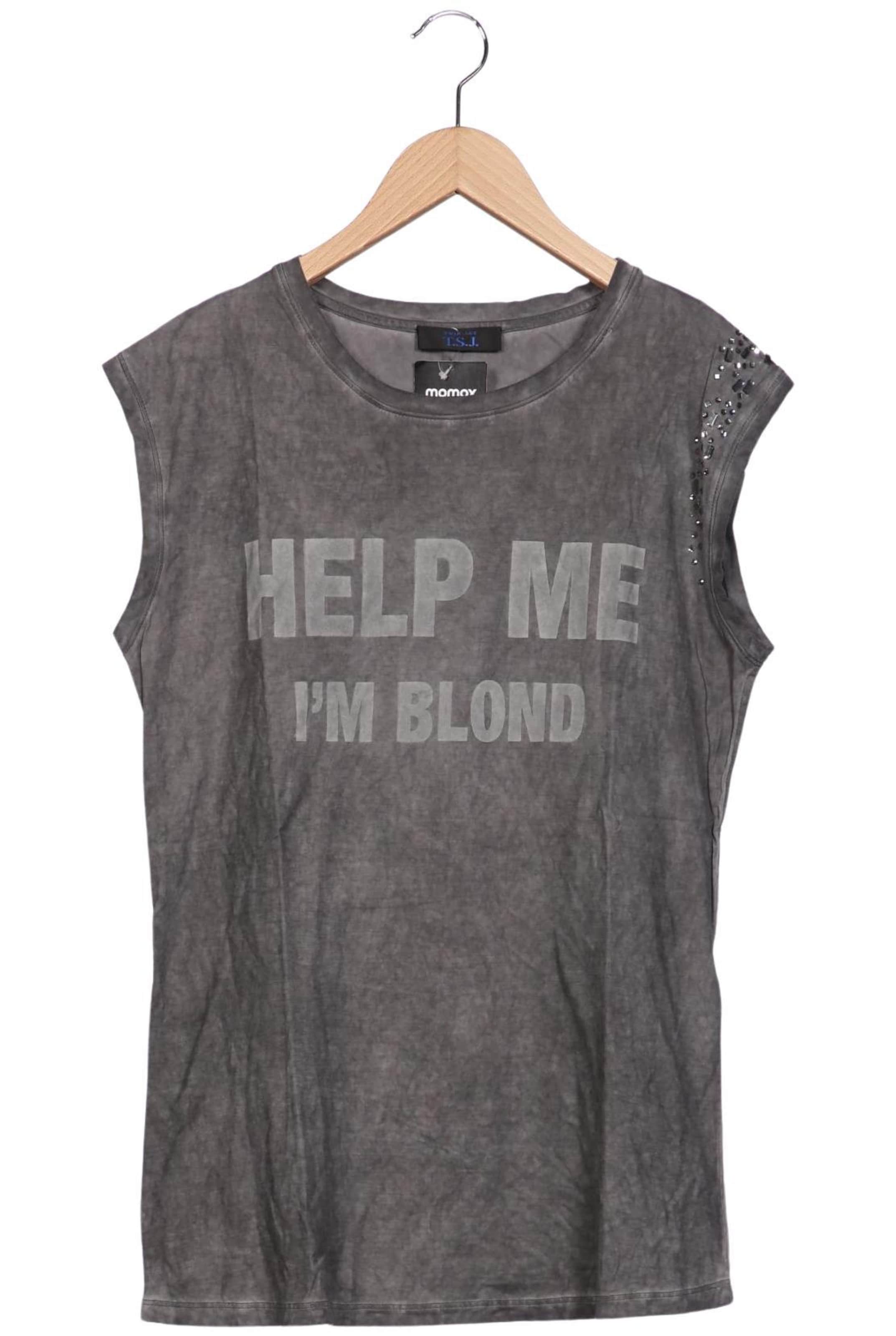 Twin Set T-Shirt M in Grau: Vorderseite