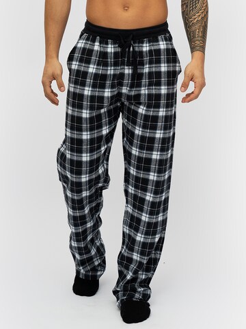 Phil & Co. Berlin Pajama Pants in Blue: front