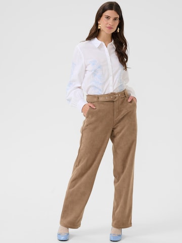 Cream Bő szár Chino nadrág 'CRCala' - bézs