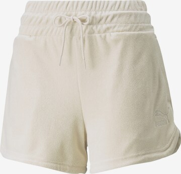 PUMA Sportshorts 'Classic' in Beige: predná strana