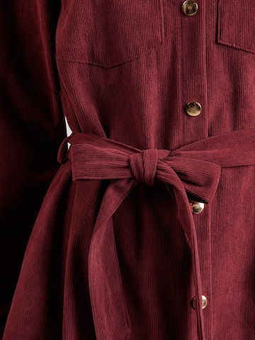 ABOUT YOU Skjortklänning 'Farina' i röd