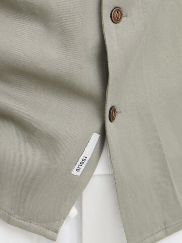 !Solid Comfort fit Overhemd ' SDPABLO ' in Groen