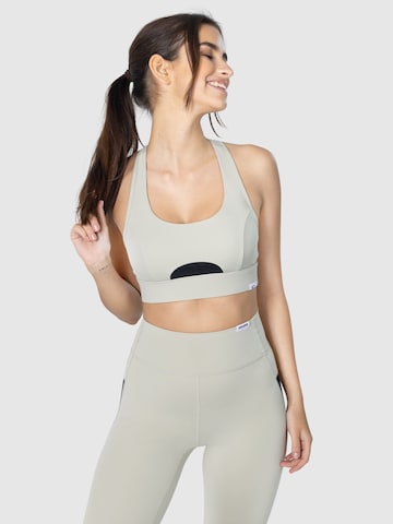 Bustier Soutien-gorge de sport 'Joleen' Smilodox en vert