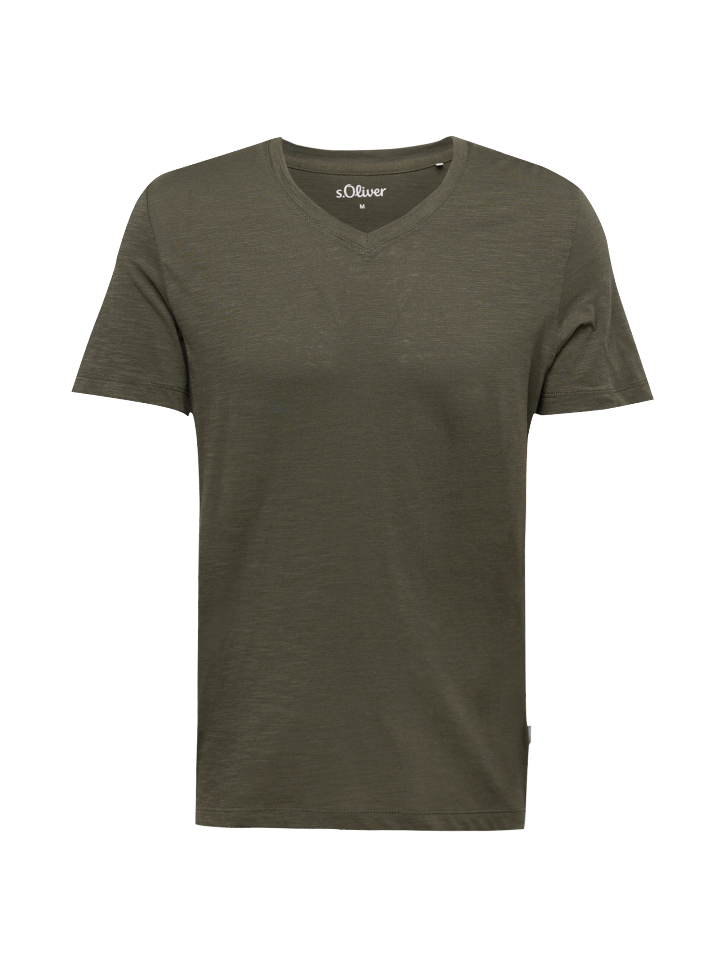 T-Shirt s.Oliver en vert : devant