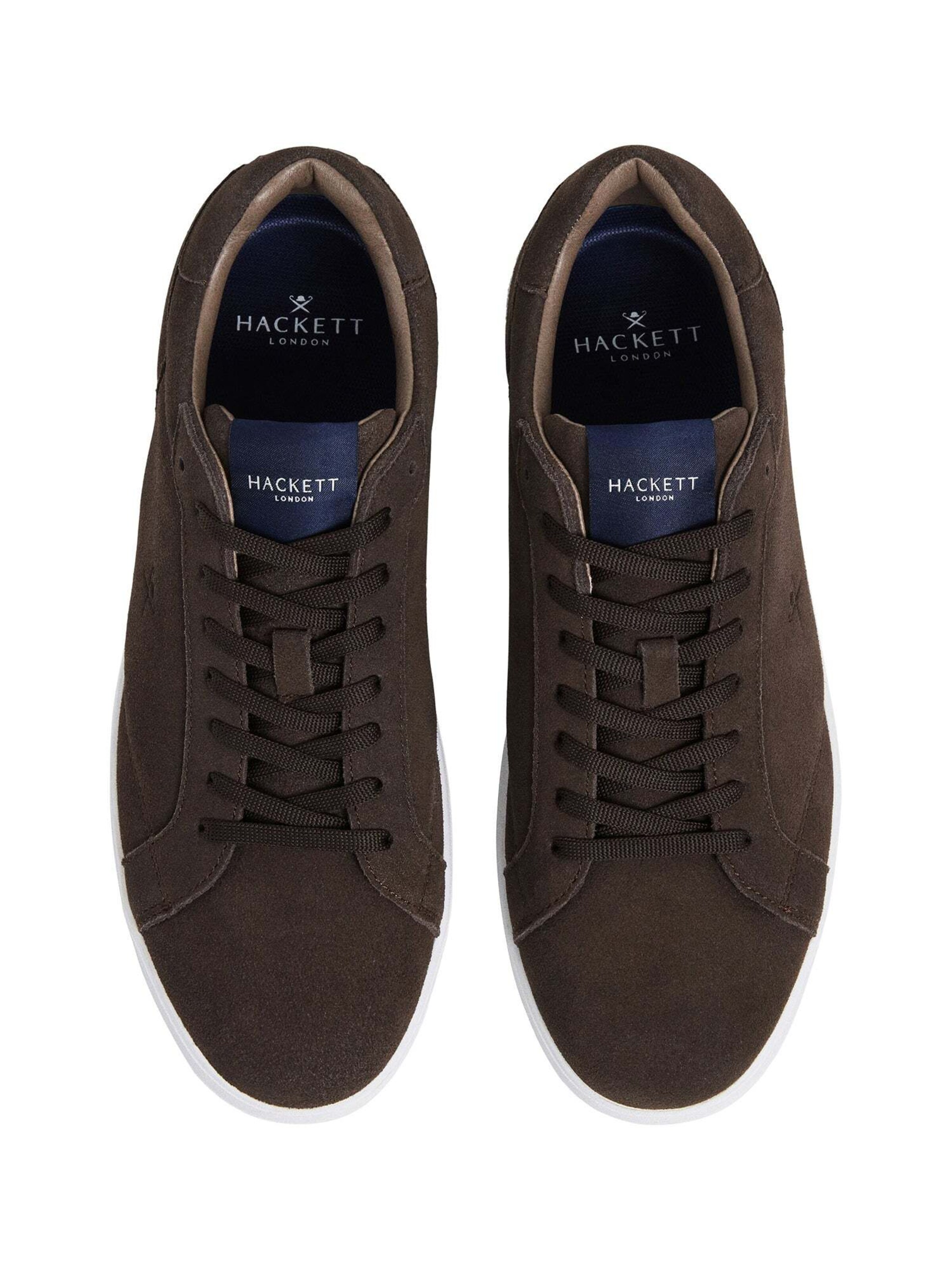 Baskets basses Hackett London en marron