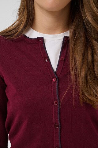 Cardigan SAINT TROPEZ en rouge