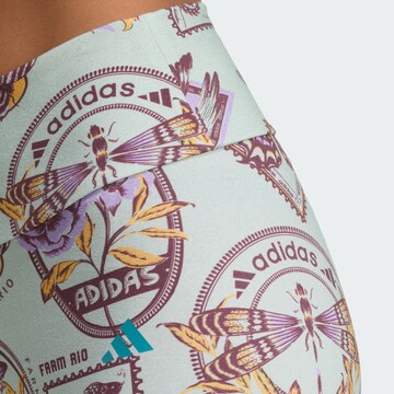 Skinny Pantaloni sport 'Adidas X Farm' de la ADIDAS SPORTSWEAR pe gri