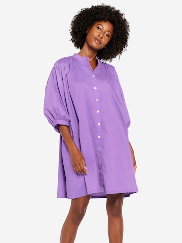 LolaLiza Košeľové šaty - fialová