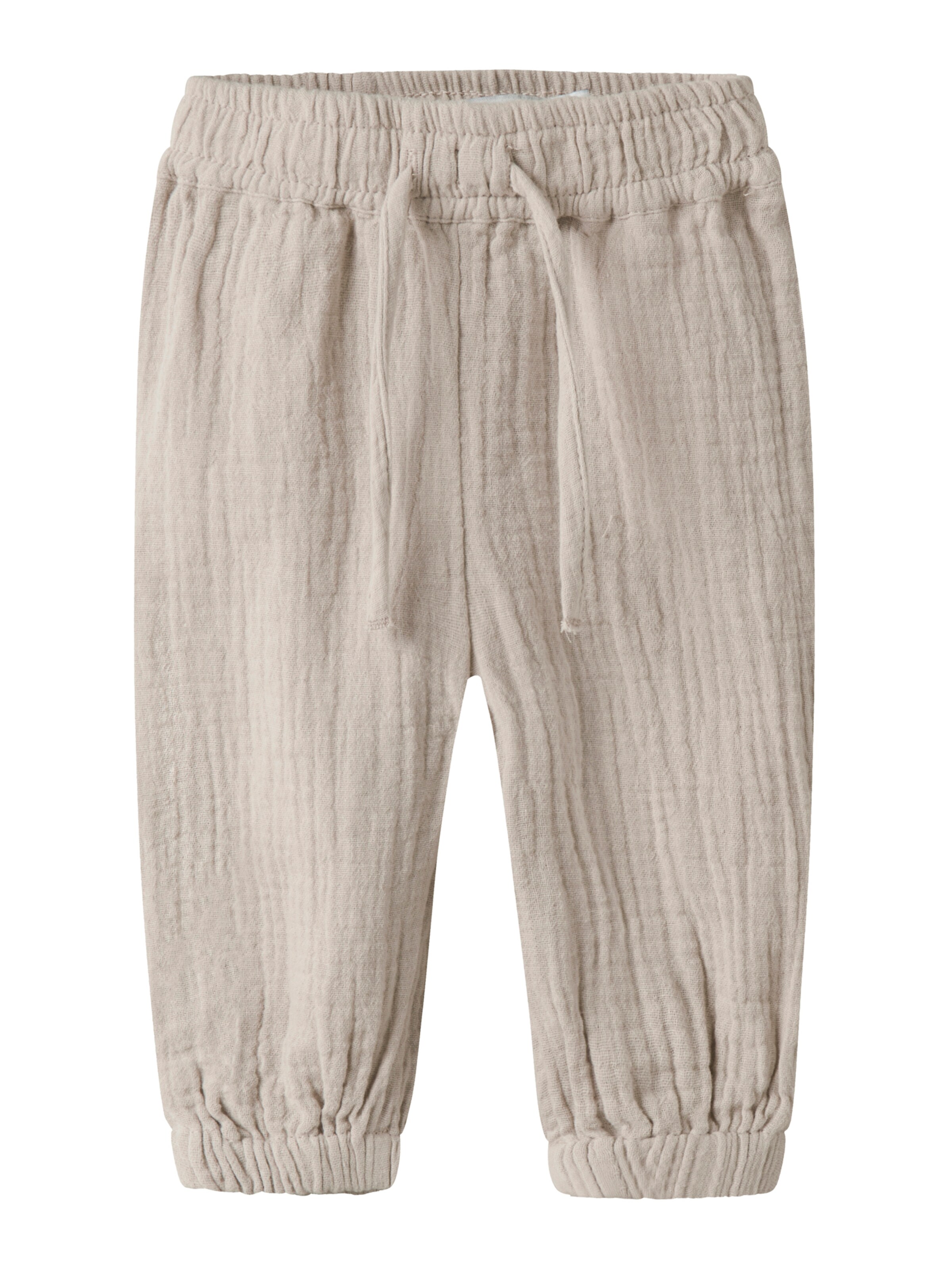 NAME IT Tapered Byxa 'NBNOPELLE' i grå: framsida