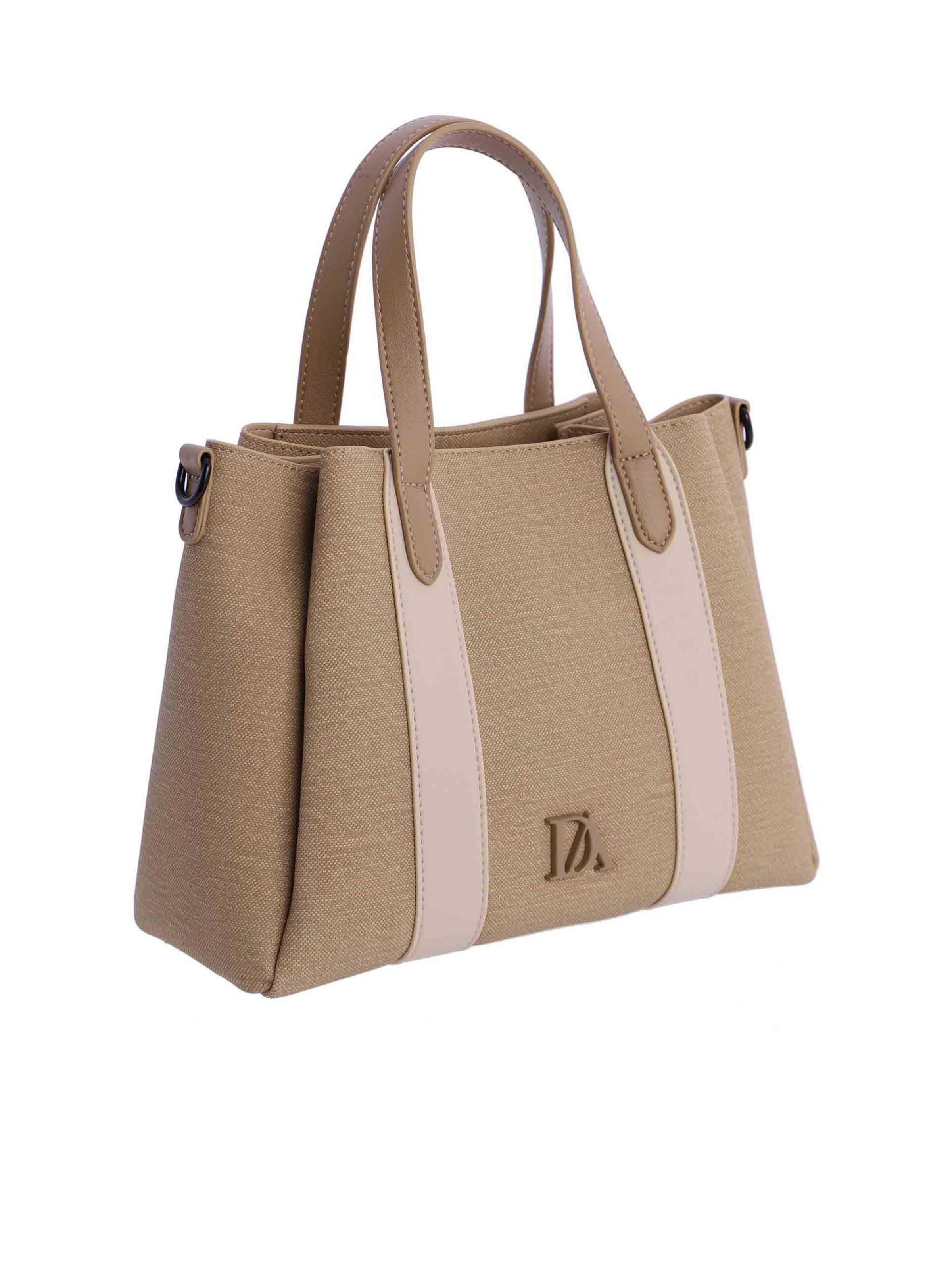 Don Algodon - Bolso de mano en beige