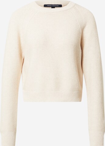 FRENCH CONNECTION Sweater 'LILLY MOZART' in Beige: front