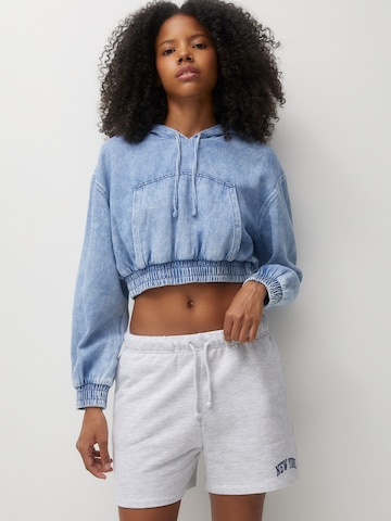 Pull&Bear Regular Shorts in Grau: predná strana