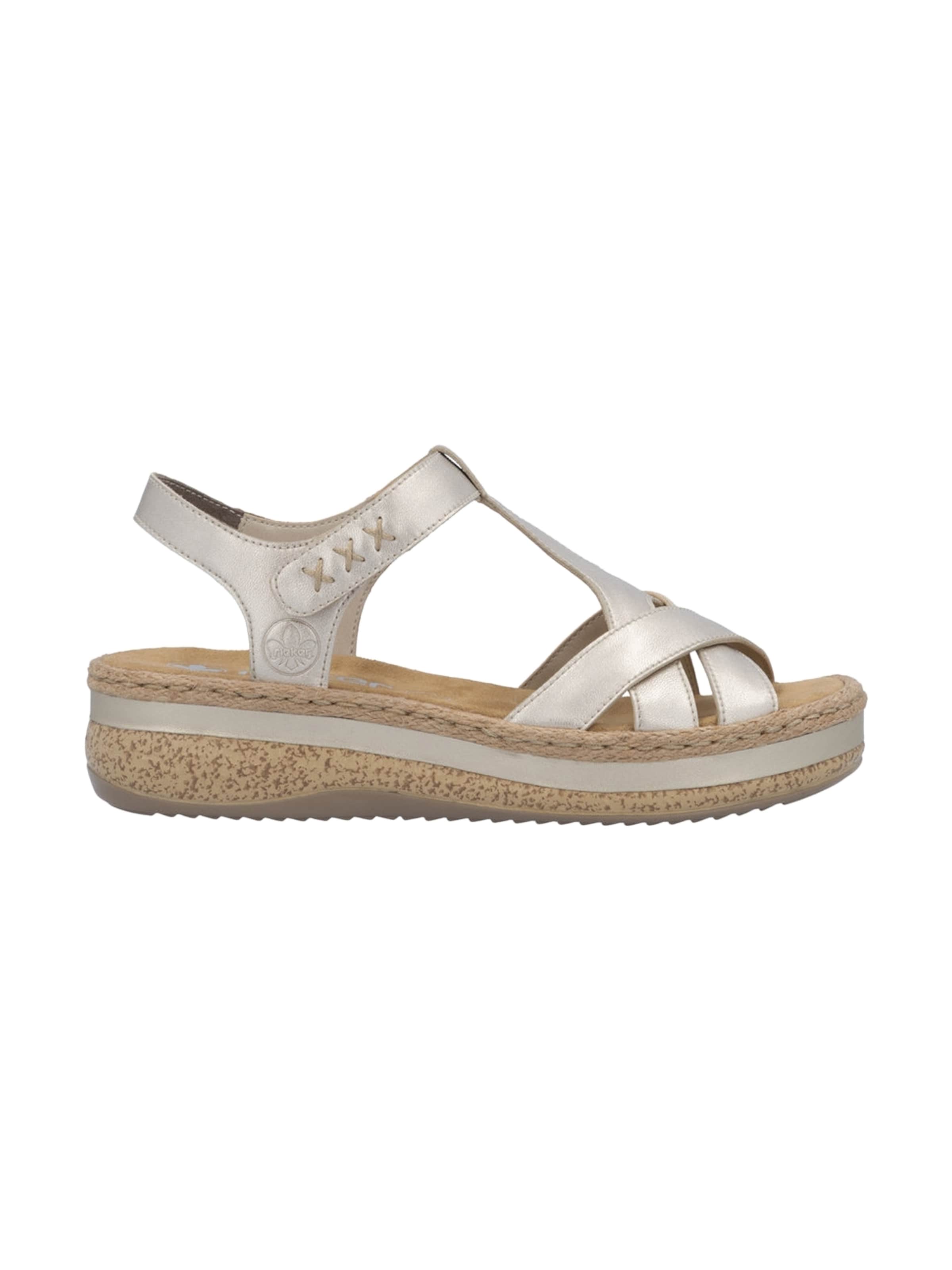 Rieker Sandals in Gold