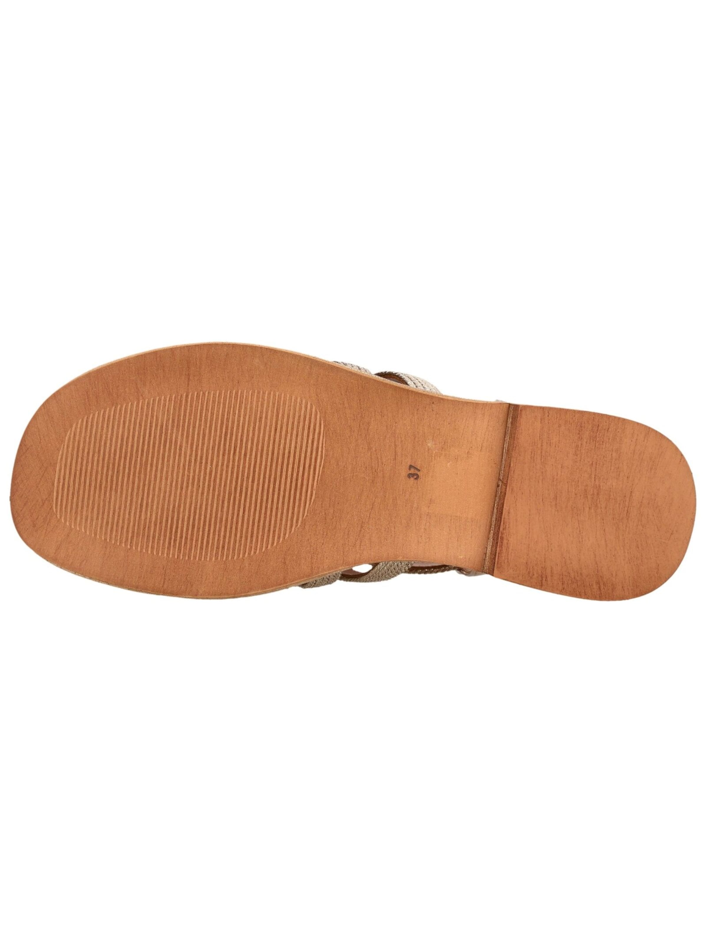 Regarde le Ciel Strap sandal in Brown