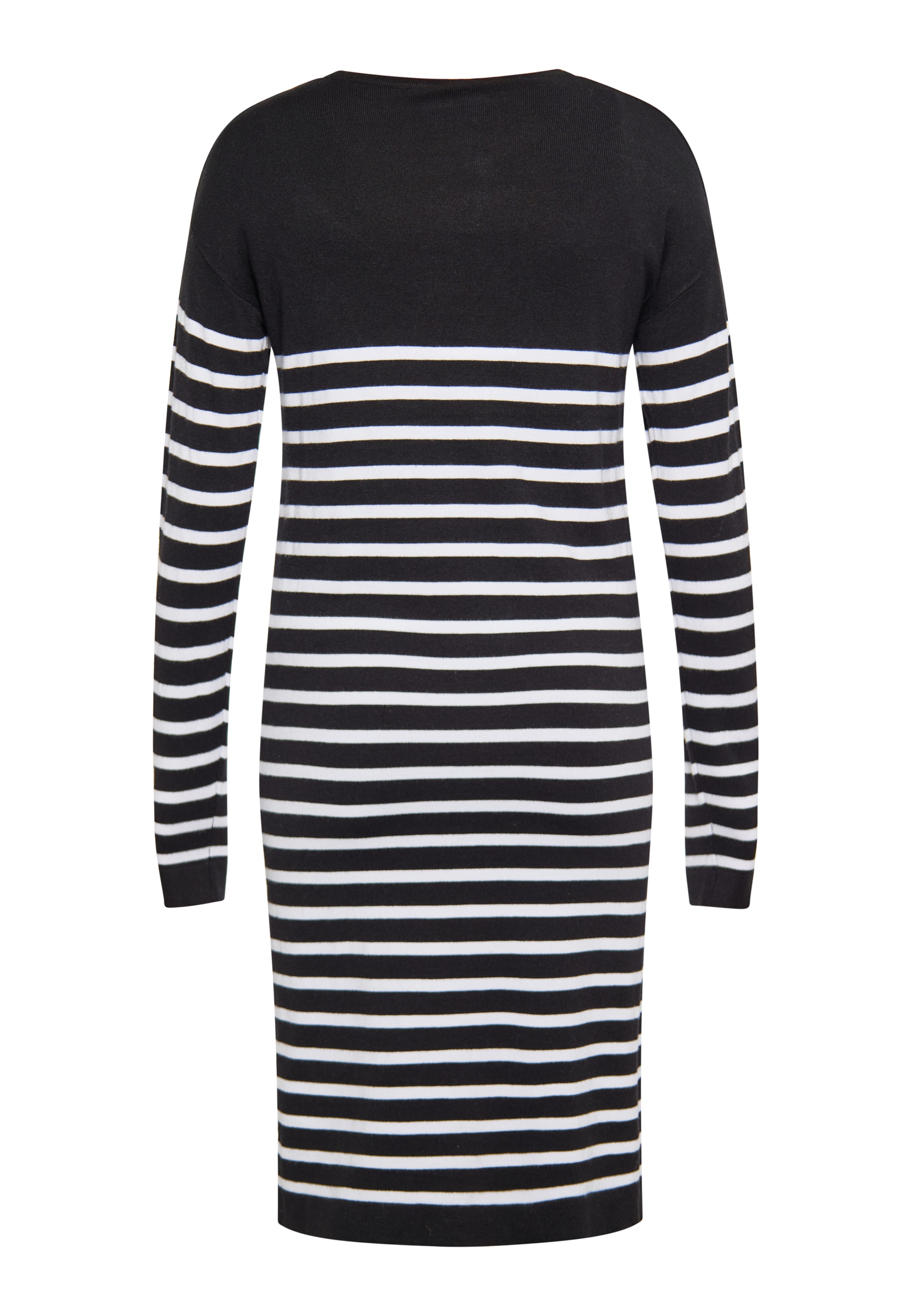 SANIKA - Vestido de malha em preto