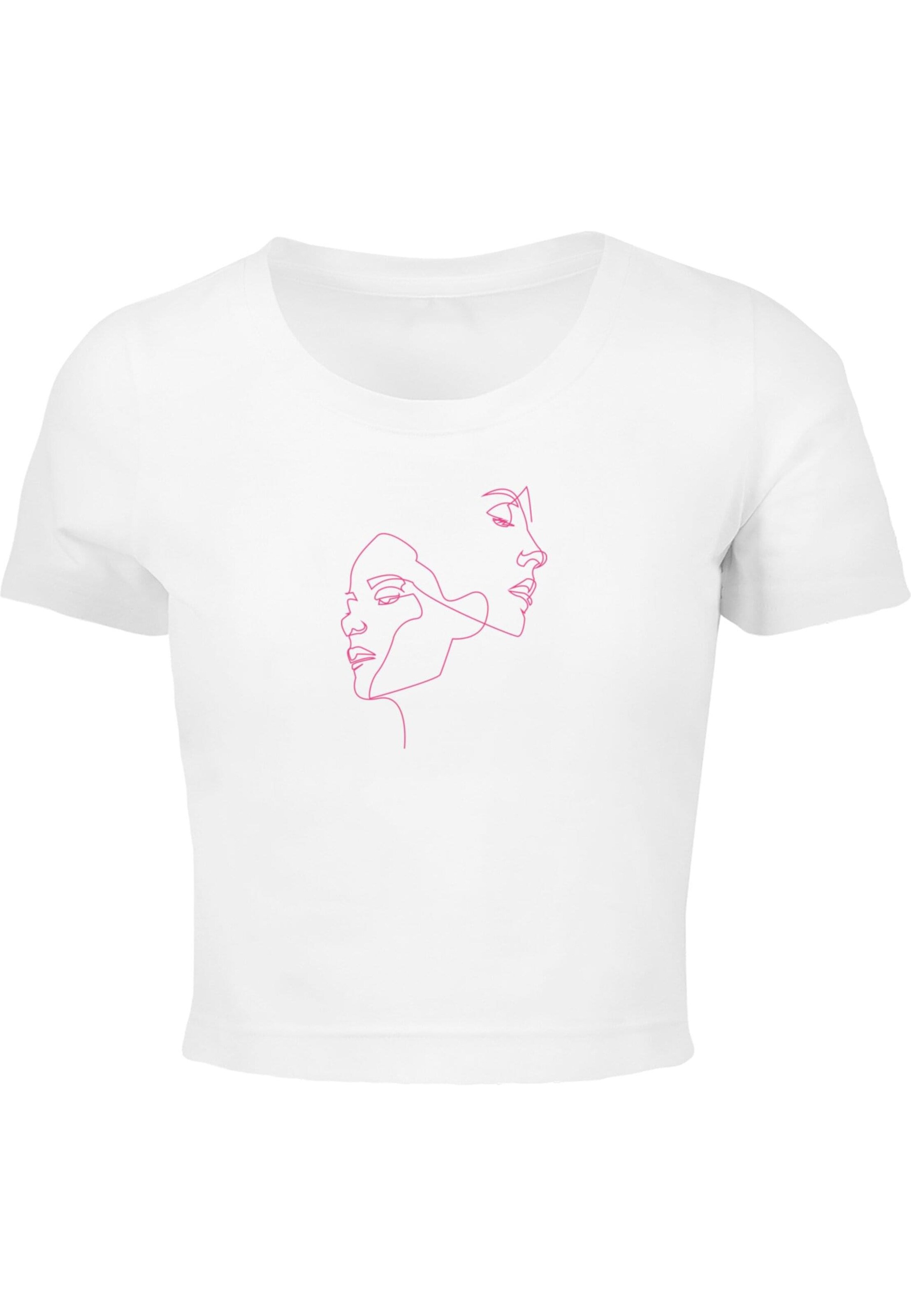 Mister Tee Shirt 'Ladies One Line' in White: front