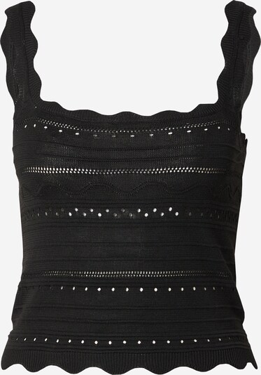 ABOUT YOU Tops en tricot 'Biba Top' en noir, Vue avec produit