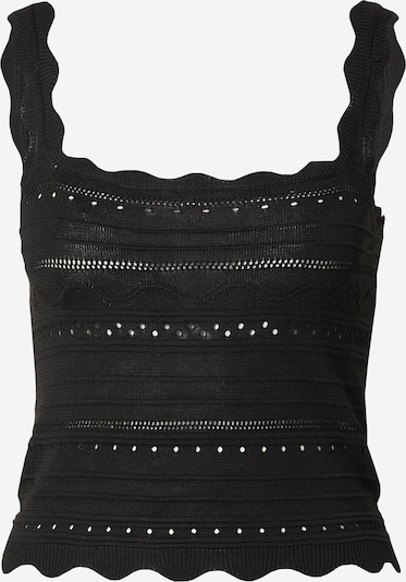 ABOUT YOU Tops en tricot 'Biba Top' en noir, Vue avec produit