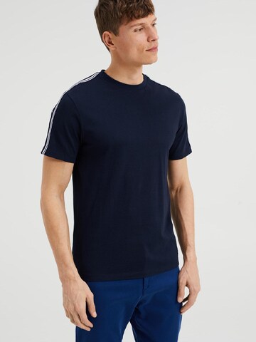 WE Fashion Shirt in Blue: front