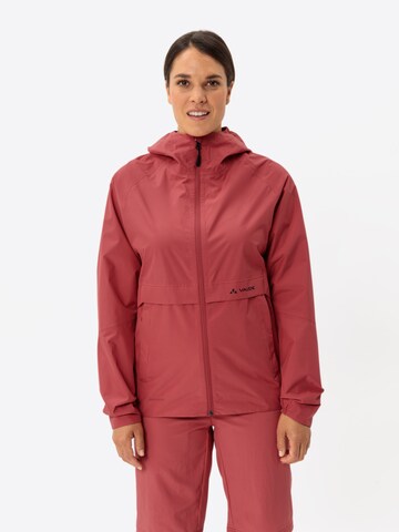 VAUDE Outdoor jacket 'Loamer' in Red: front