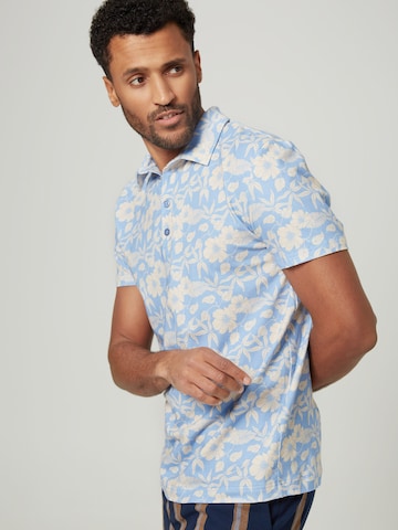 4funkyflavours - Camisa 'Parachute' em azul