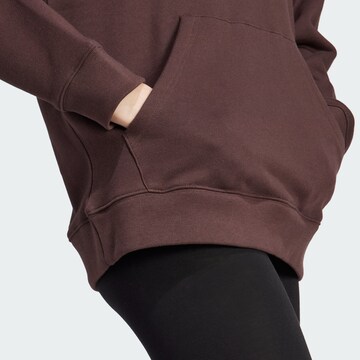 ADIDAS ORIGINALS Sweatshirt 'Trefoil' in Bruin