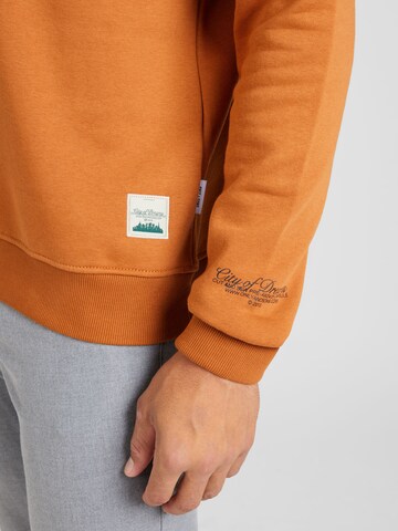 Only & Sons Sweatshirt 'ONSRILEY' i brun