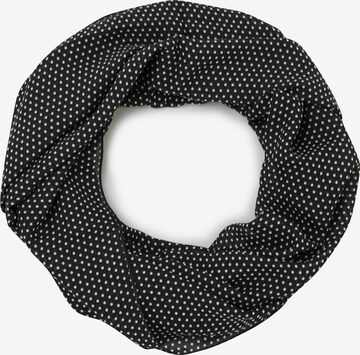 Emma & Kelly Tube Scarf 'DOT' in Black: front