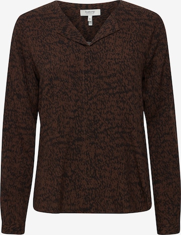 b.young Blouse 'Josa' in Brown: front