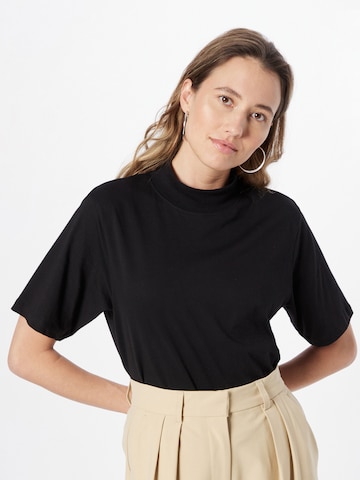 Lindex - Camiseta 'Beatrice' en negro: frente