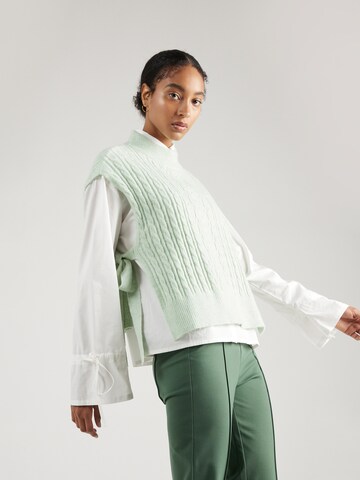 florence by mills exclusive for ABOUT YOU Sweater 'Perserverance' in Green: front