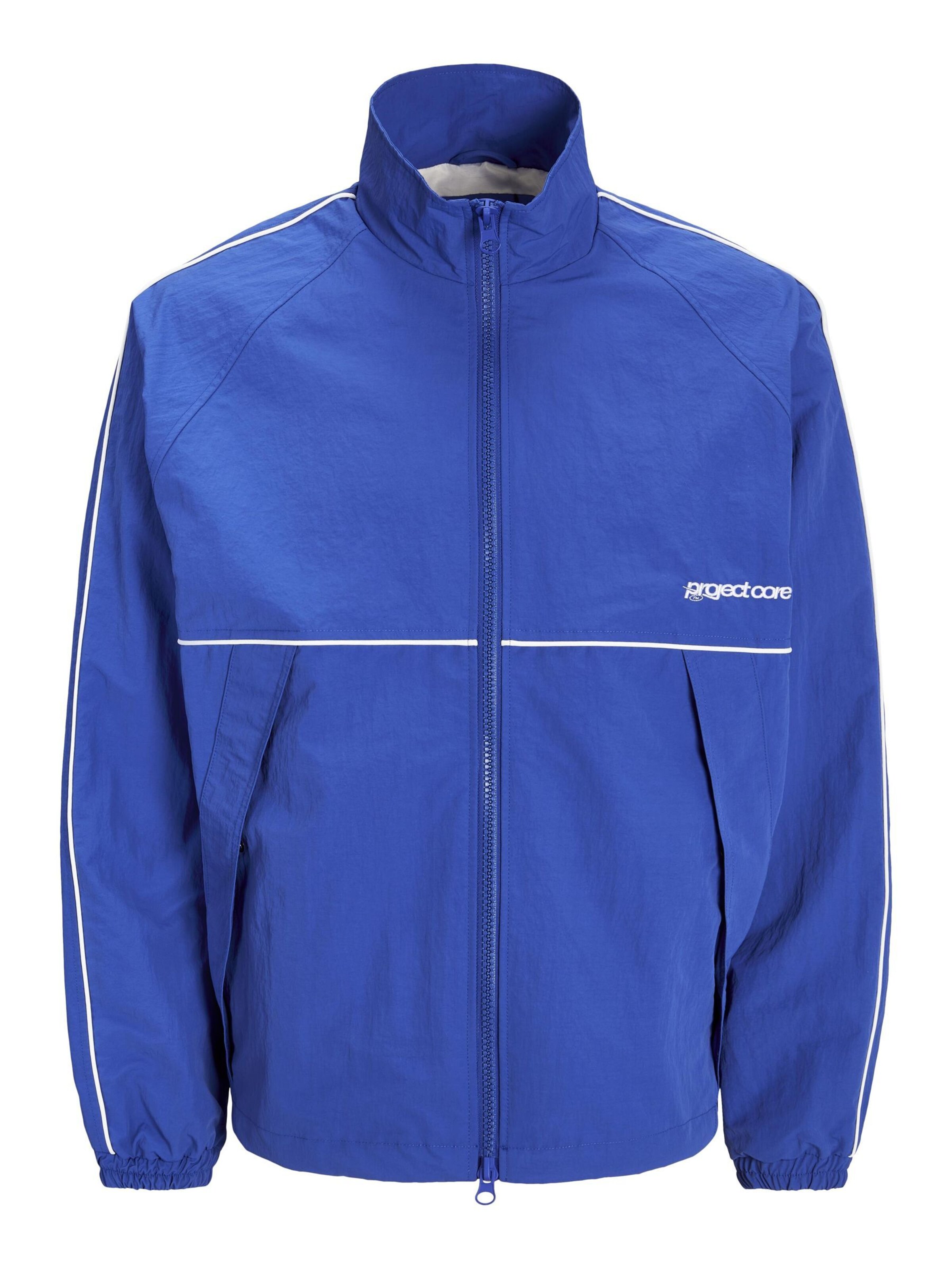 Veste mi-saison 'JCOUnion' JACK & JONES en bleu : devant