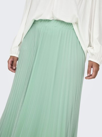 ONLY Carmakoma - Falda 'SKY ' en verde