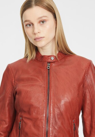 Gipsy Lederjacke in Rot