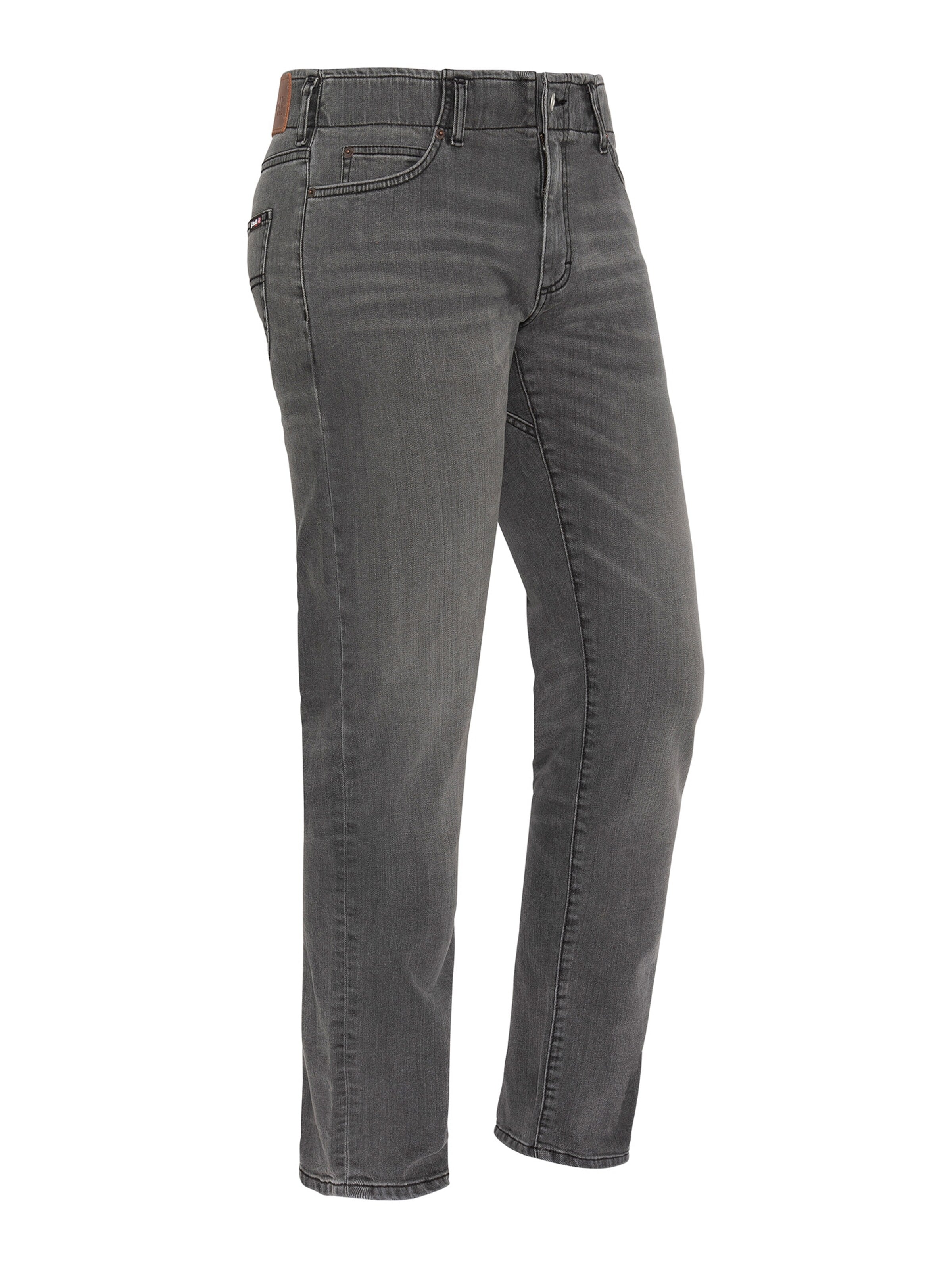 Coupe slim Jean Schott NYC en gris