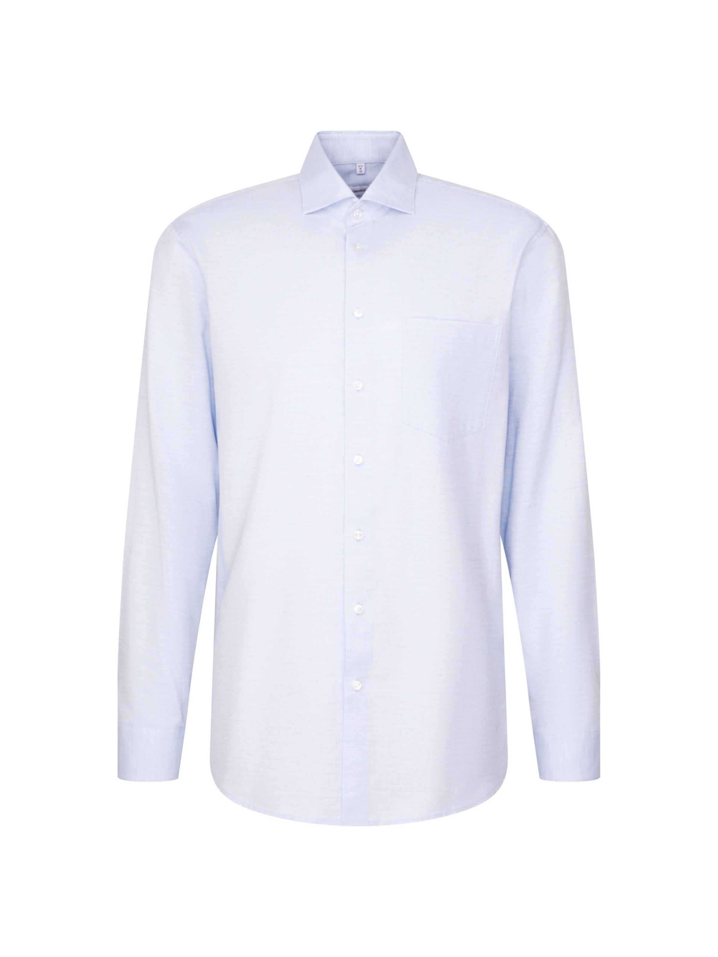 SEIDENSTICKER Slim fit Business shirt in Blue: front