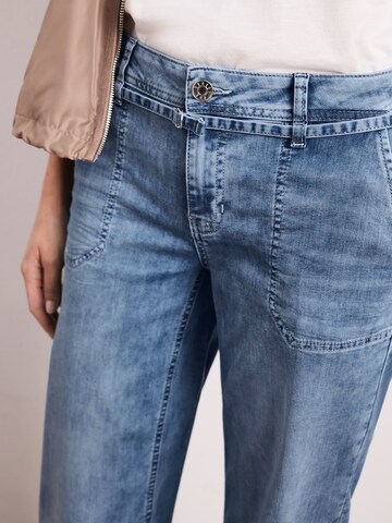 Wide Leg Jean 'Emee' STREET ONE en bleu