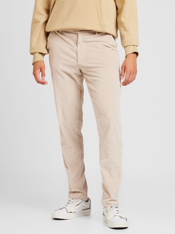 Tapered Pantaloni chino 'JPStace' di JACK & JONES in beige: frontale