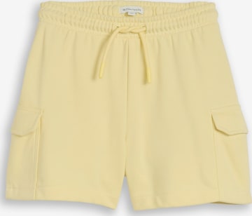 TOM TAILOR Trousers in Yellow: front