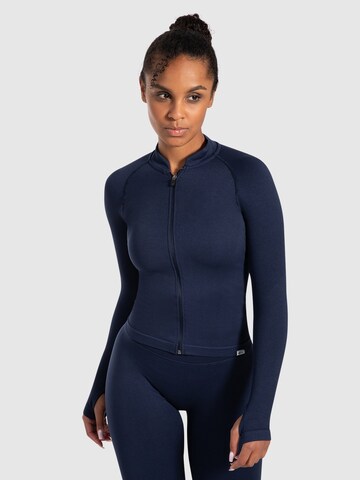 Smilodox Trainingsjacke ' Revia ' in Blau: Vorderseite