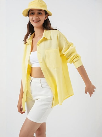 Chemisier Bigdart en jaune