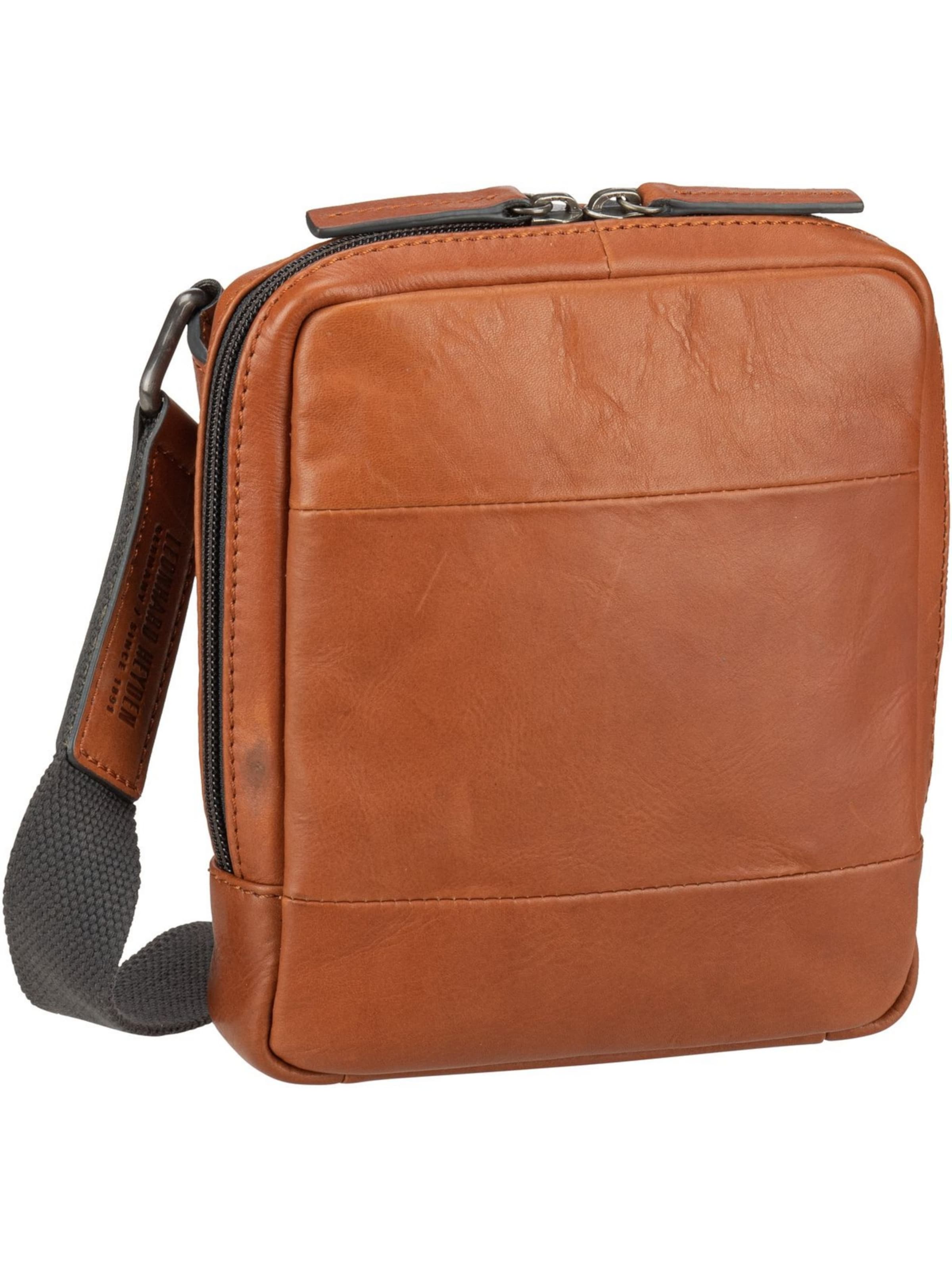 Sac à bandoulière 'Hamburg' LEONHARD HEYDEN en marron : devant