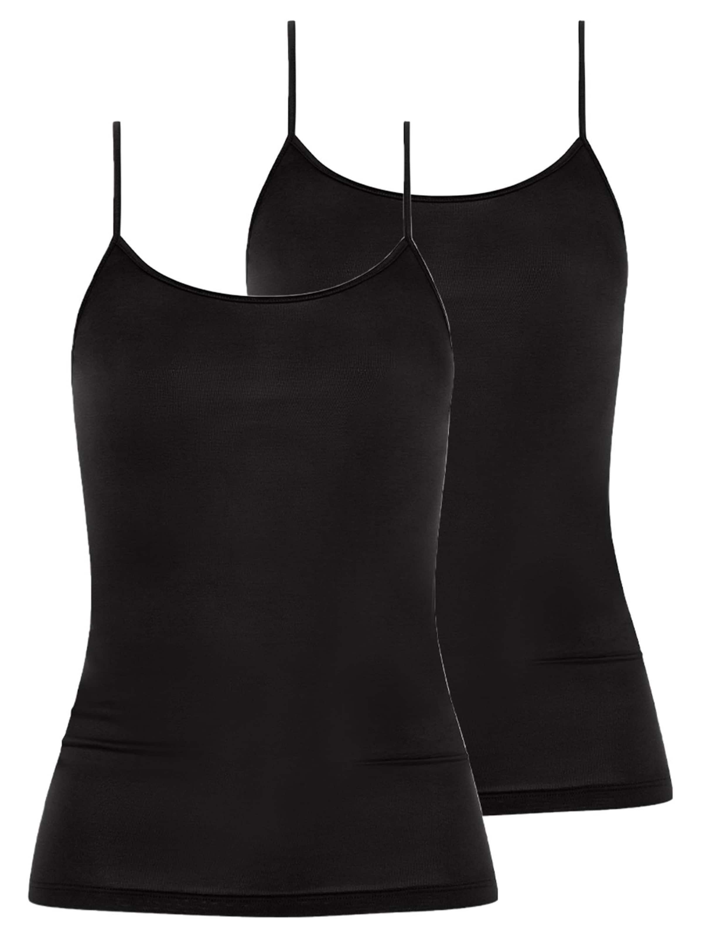 Mey Undershirt 'Emotion' in Black: front