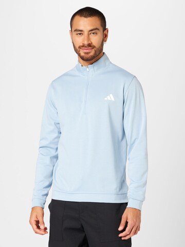 ADIDAS GOLF Спортивный свитшот в Синий: спереди