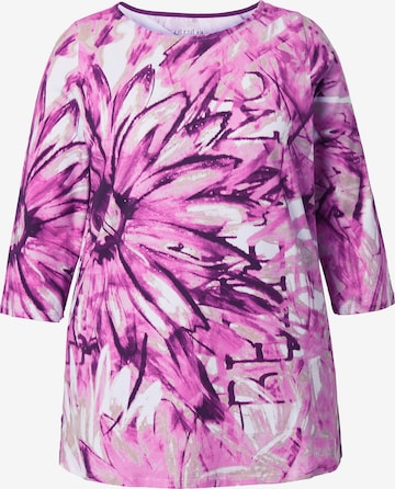 Ulla Popken Shirt in Lila: voorkant