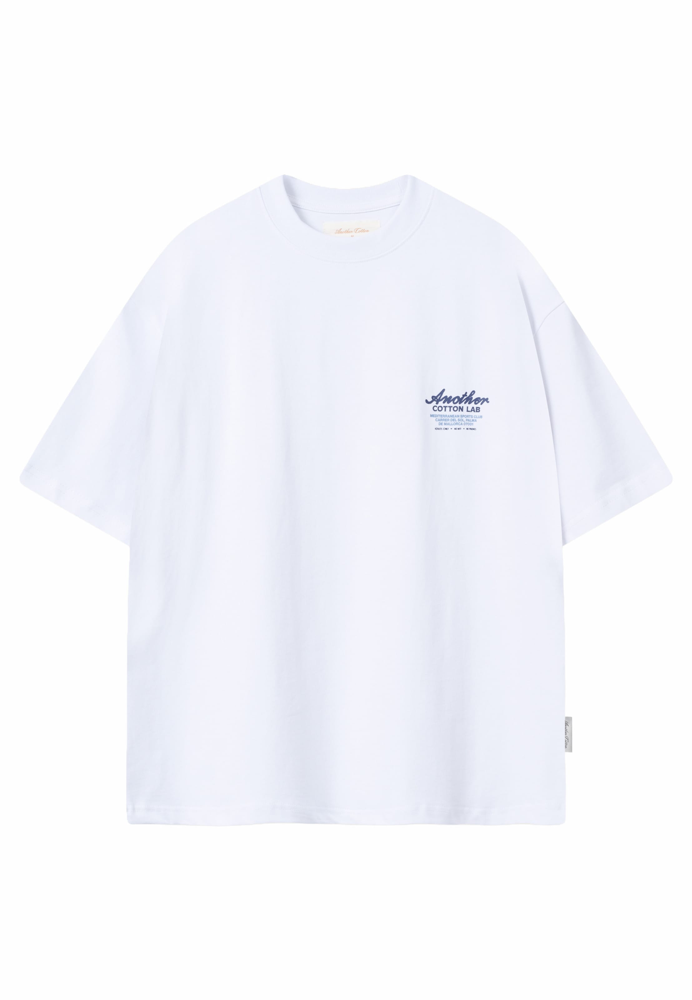 Another Cotton Lab Shirt 'Adults Only' in L in Beige / Blue / Black / White, Item view
